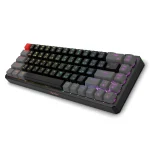 کیبورد مکانیکال گیمینگ فاطر مدل  (KCR-8000B)، با سوییچ قرمز، طرح Tenkeyless، نورپردازی RGB - Image 2