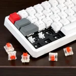کیبورد مکانیکال گیمینگ فاطر مدل  (KCR-8000B)، با سوییچ قرمز، طرح Tenkeyless، نورپردازی RGB - Image 3