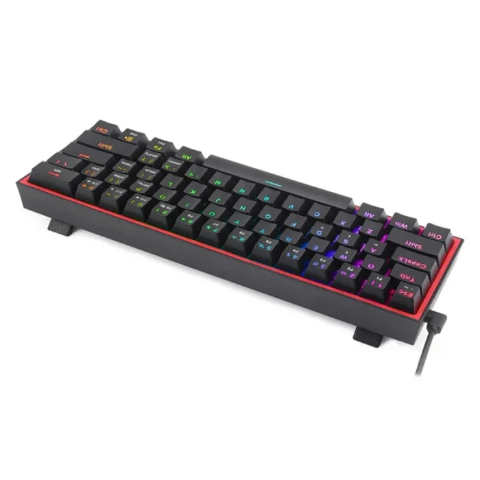 کیبورد مکانیکی ردراگون K617 Fizz | Red Switch RGB Hot-Swap - تصویر 4