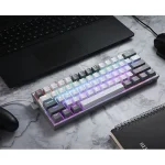 کیبورد مکانیکی ردراگون K617 Fizz | Red Switch RGB Hot-Swap - تصویر 5