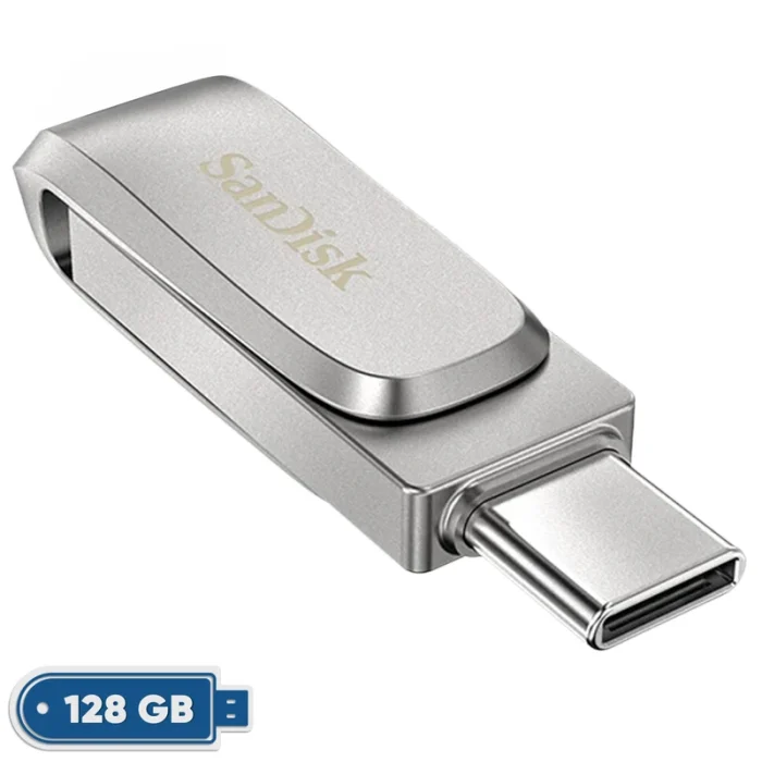 فلش مموری سن دیسک ظرفیت 128 گیگابایت مدل Ultra Dual Drive Luxe - تصویر 4