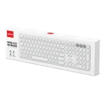 کیبورد بی‌ سیم هیسکا HX-KE250 | بلوتوث + دانگل USB - تصویر 2