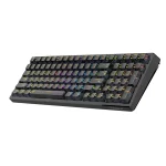 کیبورد گیمینگ مکانیکی هیسکا مدل HX-KEG460 با نورپردازی RGB